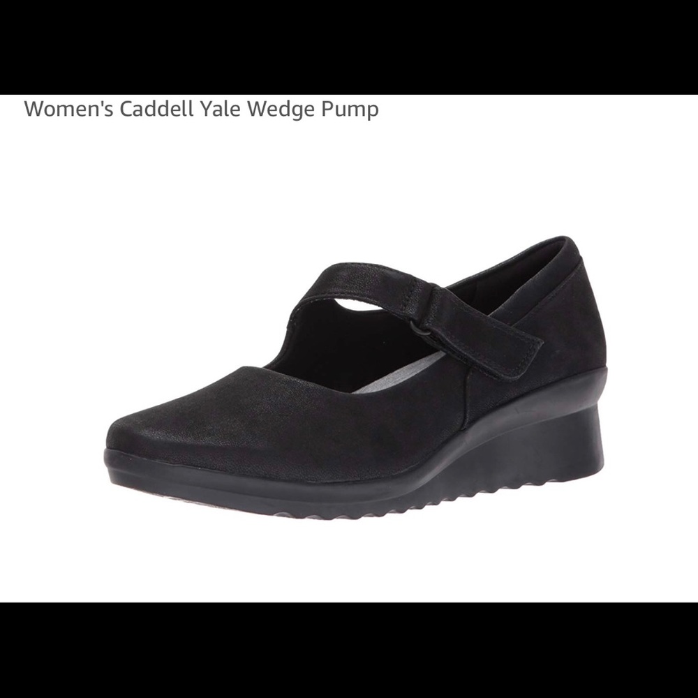 Clarks Cloudsteppers 6.5 NWT Caddell Yale black